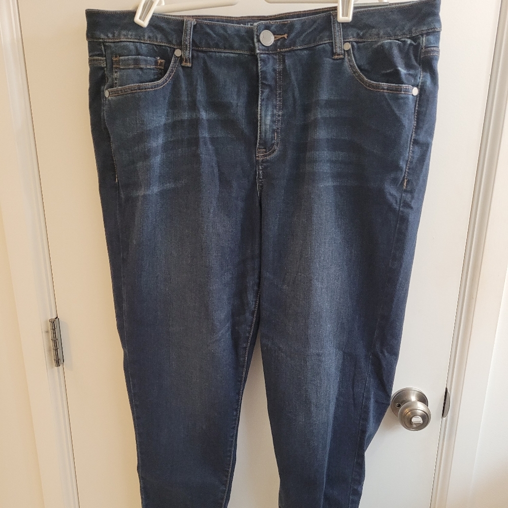 Lane Bryant mid rise jeans